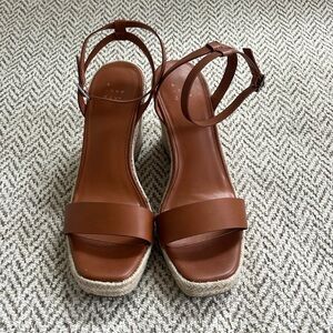 Target A New Day Cognac Espadrille Wedge